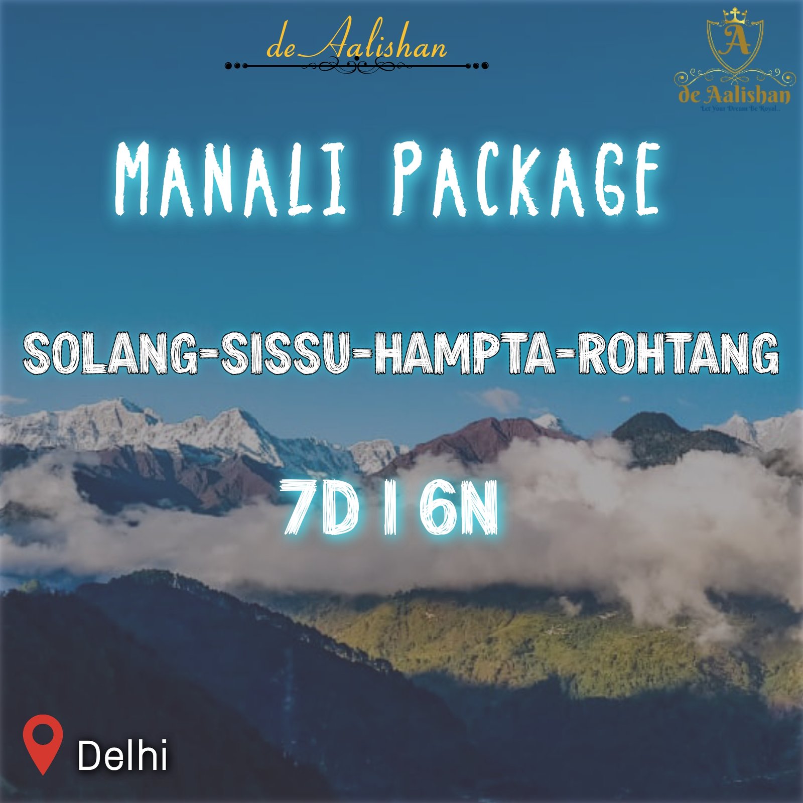Manali Tour Package 7D|6N